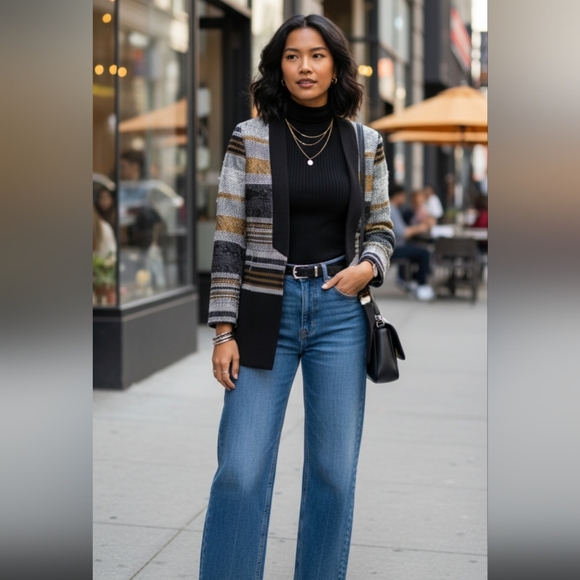 Opulence Trendy Stylish Jacket - Picture 1 of 12